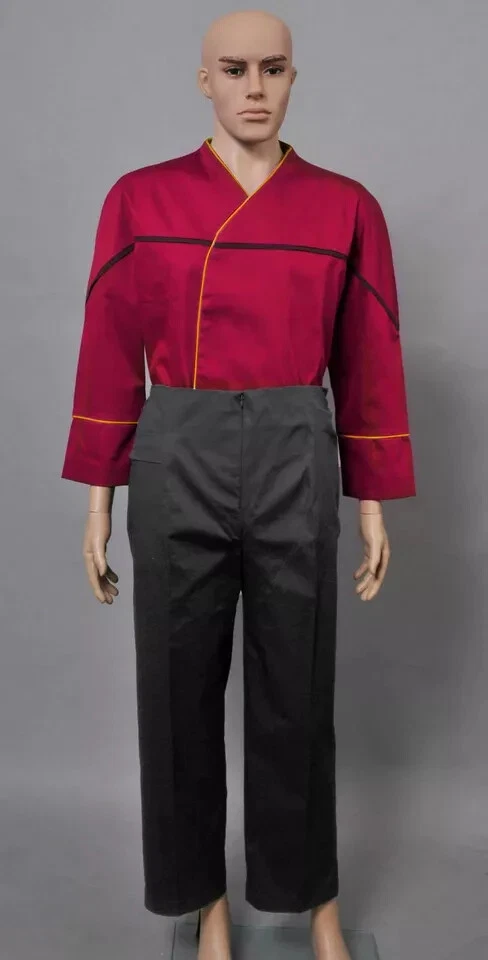 LO ÚLTIMO Star Trek Voyager Episodio Fin de Juego Harry Kim Uniforme Disfraz Disfraz Halloween Foto 2 de 4