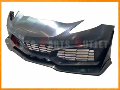 ZR1 Style PP Front Bumper plus Front lip For 14-19 Chevy Corvette C7 Z51 Z06