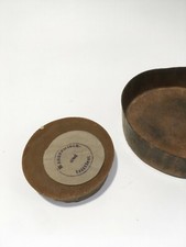 Bohnerwachs Alt Vintage Rarit&auml;t Dose Fu&szlig;bodenwachs Braun