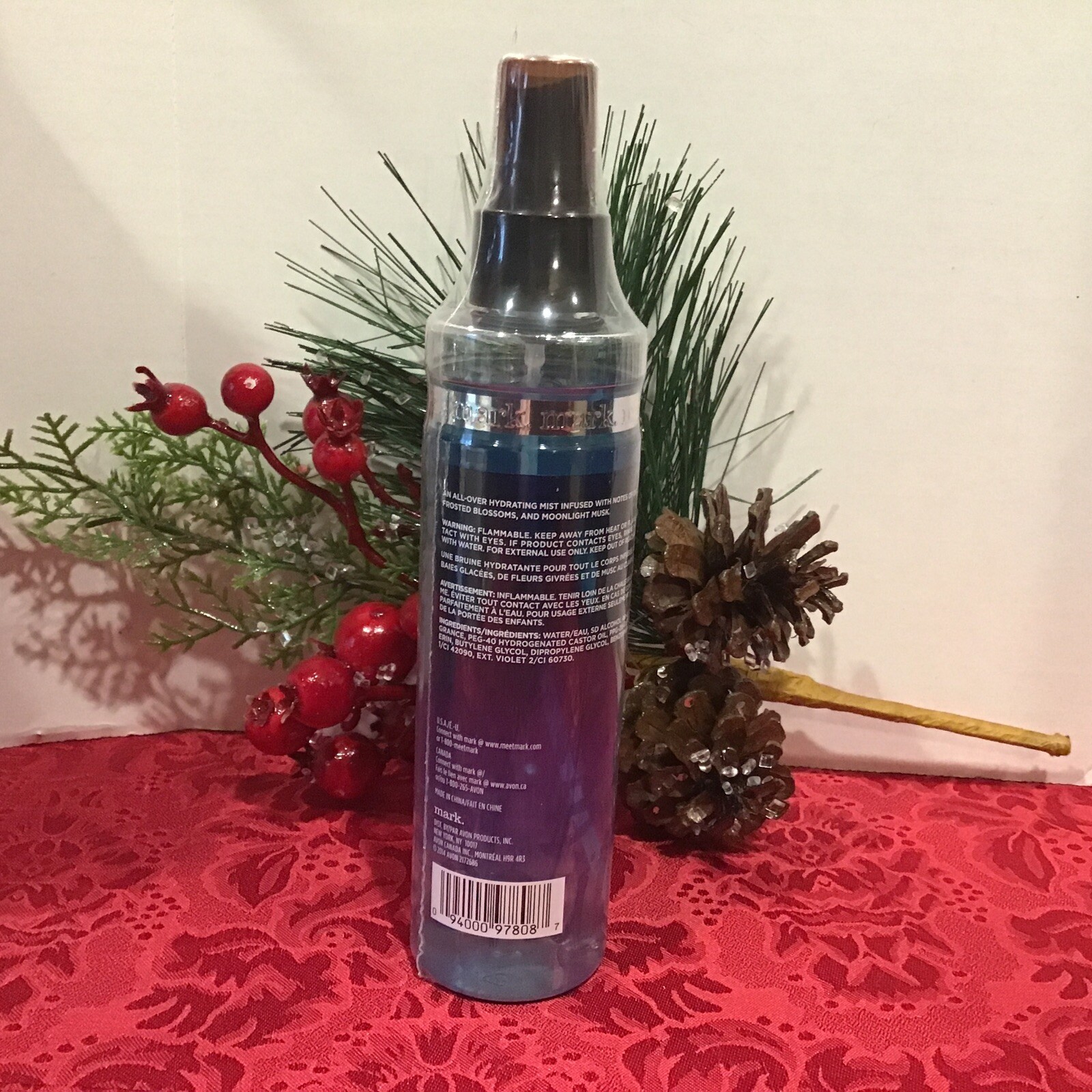 Avon Mark Moon Chill Berry Body Spray Mist 6.7 fl oz New & Sealed