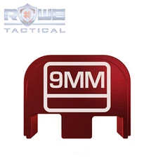 Rowe Tactical Rear Slide Cover Plate for Glock Gen 1-5 - Red - Glock 9MM