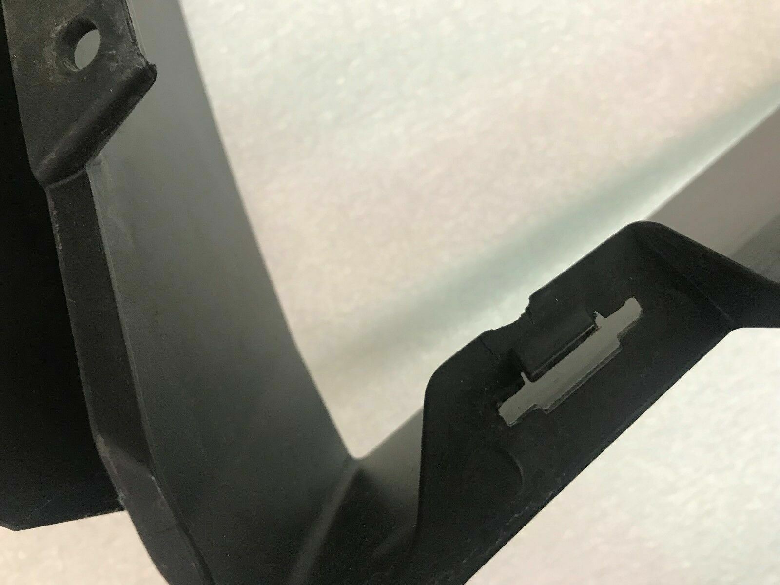 LAMBORGHINI AVENTADOR REAR PASSENGER RIGHT BUMPER GRILL MOUNT TRIM OEM 470807834
