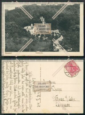 Postcard Bendorf in Rhineland-Palatinate Waldesruhe Hedwig Dransfeld House 1918 used 