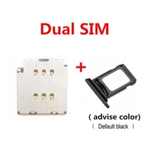 Dual SIM Card Reader Slot Socket Flex Cable+SIM TRAY Fr iPhone 13 Pro/ 13Pro Max