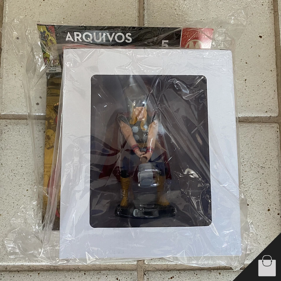 Figura Thor Avengers Fact Files años 60 rara estatua de musgo de águila figura Marvel 1:14 Foto 4 de 4
