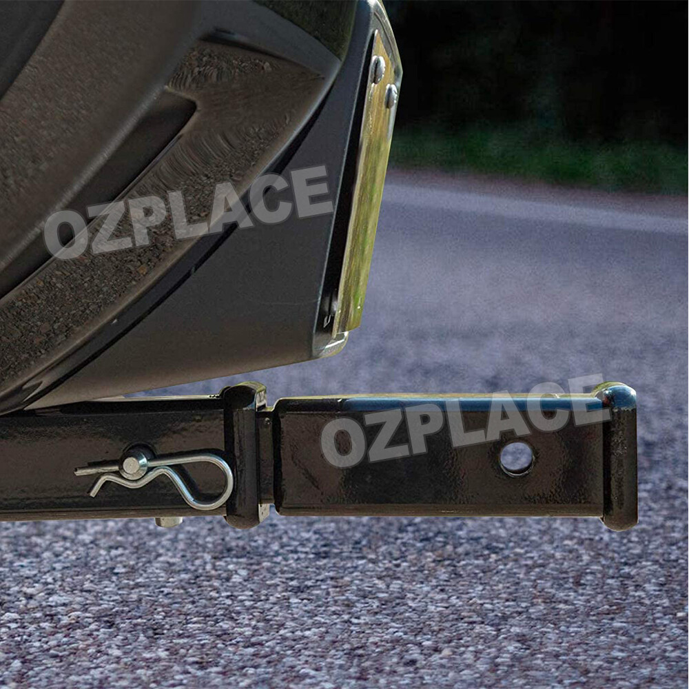 13" Inch Heavy Duty Hitch Extender Extension Tow Bar 4WD Car Trailer 2
