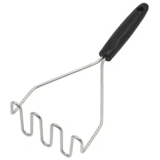 Chef Craft Select Stainless Steel Wire Hand Masher for Mashed Potatoes Avocado