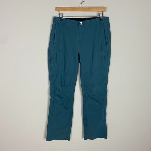 Kuhl Spire Roll Up Relaxed Fit Hiking Pants Womens 10 Short Blue