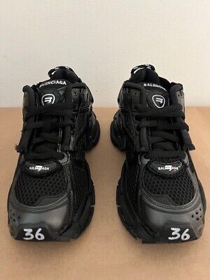Authentic Balenciaga Runner Sneaker, black, size 36 (6 US Authentic Balenciaga Runner Sneaker, black, size 36 (6 US