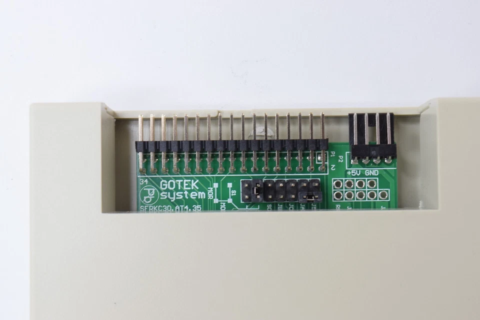 Emulador de unidad de disquete Gotek 435 MCU con codificador giratorio pantalla OLED disquete Foto 2 de 4