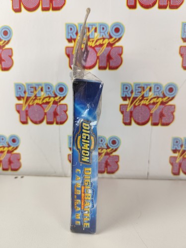 DIGIMON BANDAI GIG DIGI-BATTLE CARD GAME MODULO DI BASE 62 CARTE 1999 SEALED - Foto 2 di 4