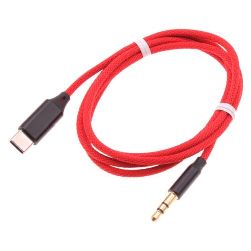 AUX-KABEL USB-C AUF 3,5 MM AUDIOKABEL AUTO STEREO AUX-IN-BUCHSE für TELEFONE & TABLETS - Bild 3 von 6