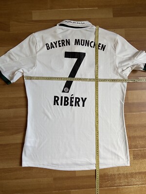 BAYERN MÜNICH 2013 2014 AWAY SHIRT JERSEY ADIDAS Z25686 sz L MEN