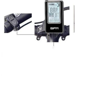Display gesteckt Comfort Plus, 2.0,3.0, Selection  Saxonette E Bike 10601000BA01