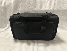 AvComm black Deluxe duffel FlightBag with 7 Compartments