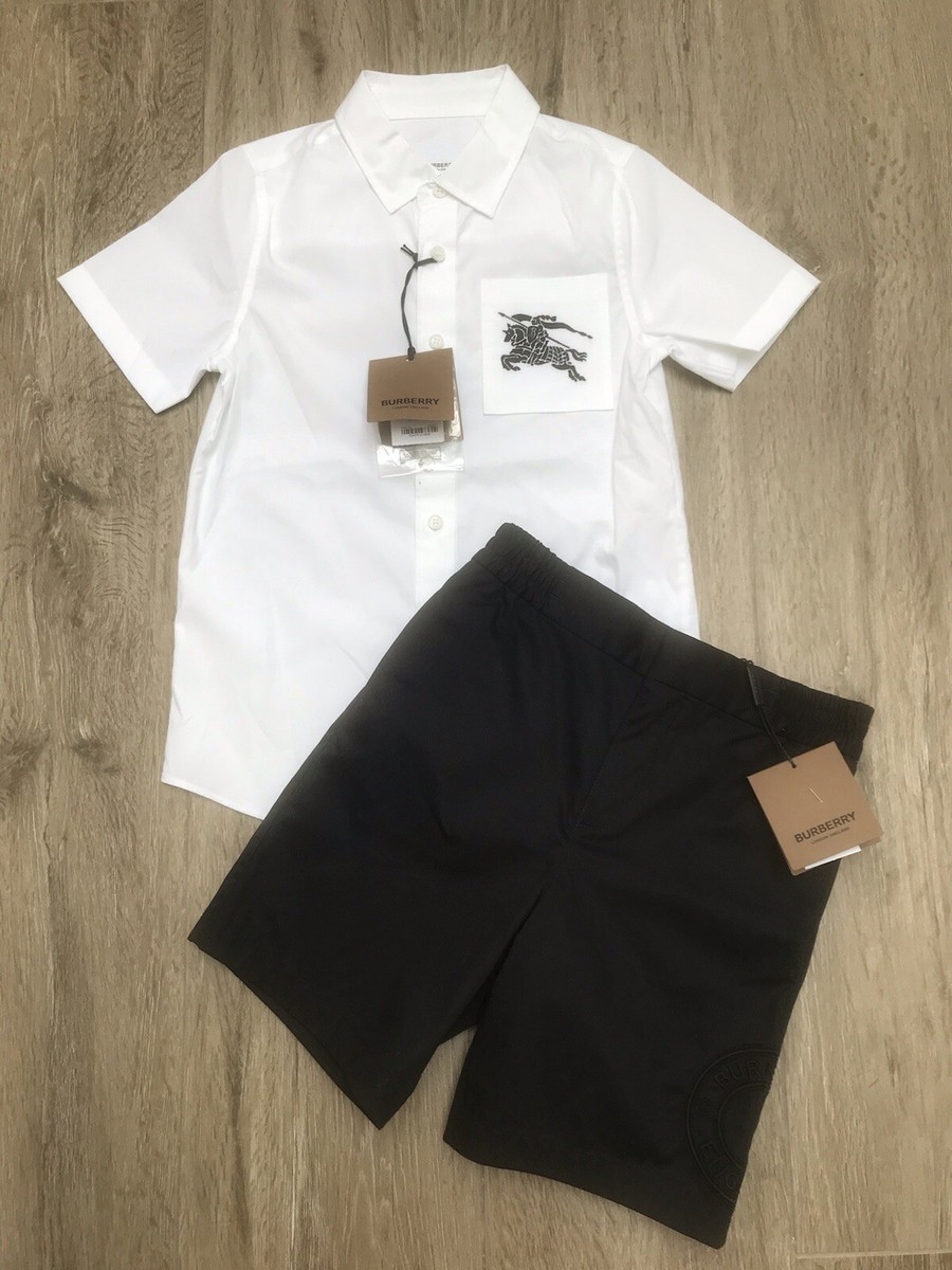 Cotton Outfits Shorts Burberry Baby Clothes Boy Burberry Boys