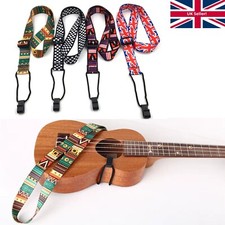 Nylon Guitar Strap Accustic Electric Bass Webbing Guitars Belt Adjustable Band