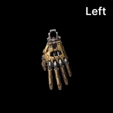 Mechanical Hand Pendant. Movable Metal Fingers. Cyberpunk Jewelry. Gifts for BJD