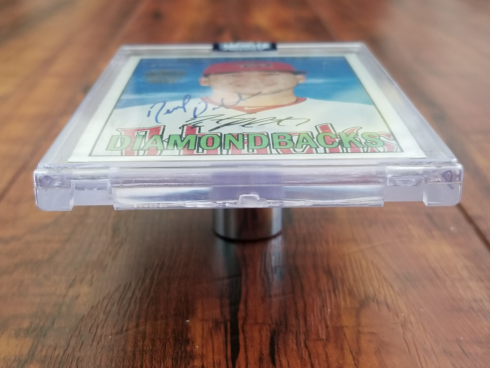 David Peralta 2020 Topps Archives Signature Series Auto Card - #1/1 view 6