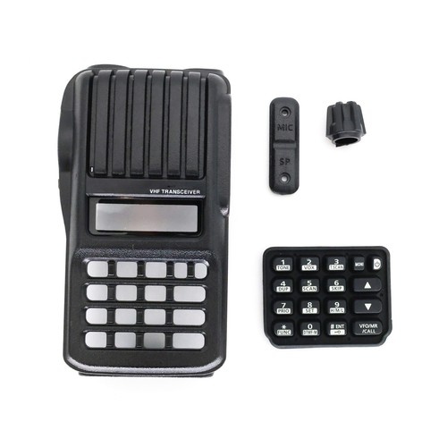 ABS Walkie Talkie Front Outer Protective Case Cover With Keyboard For IC-V80E
