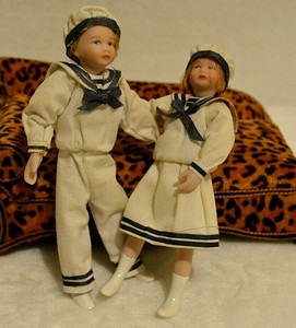 vintage miniature dolls