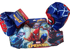 SPIDERMAN 2 in 1 Swim Trainer Age 2-4 Floatation 33-45 pounds Adjustable NWT