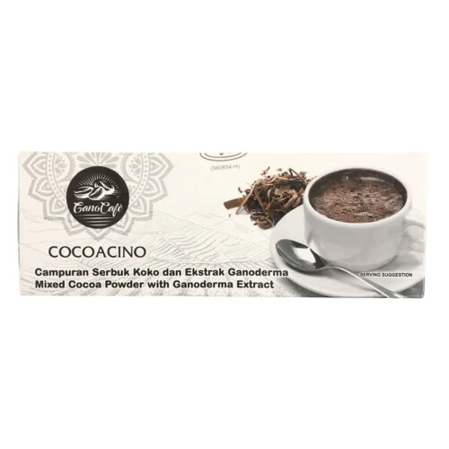 1 Box Gano Excel GanoCafe Cocoacino Mixed Cocoa Powder Ganoderma ( 15 Sachets )