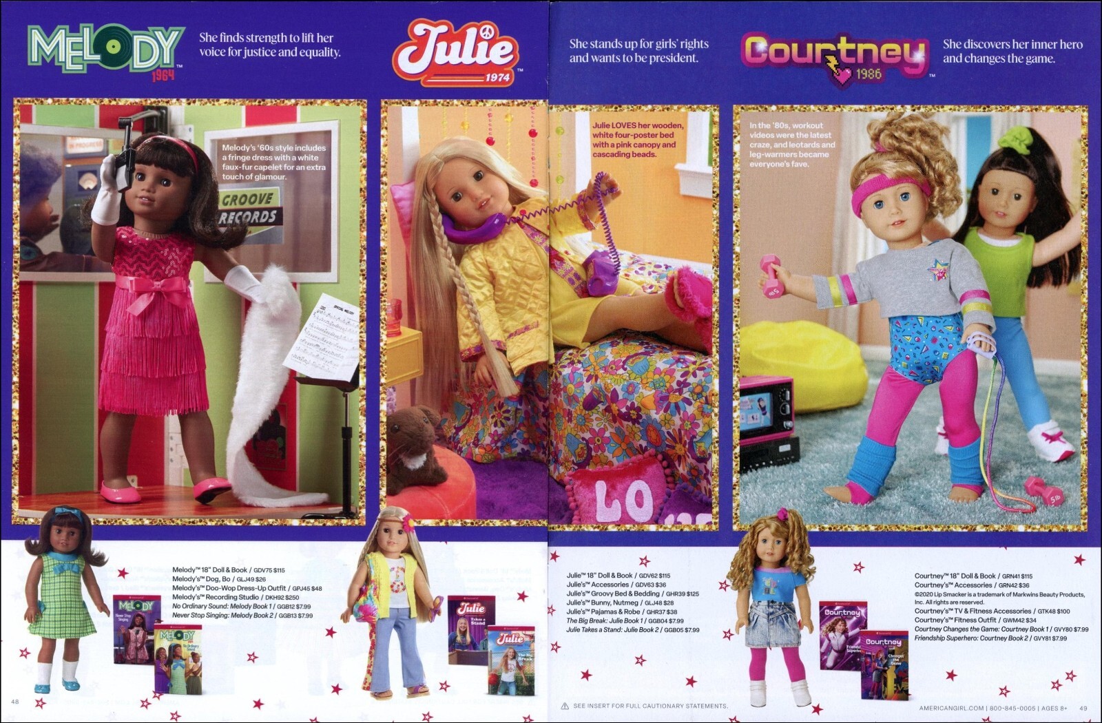 American Girl Doll Catalog 2023, October Meet Lila, the Girl of the