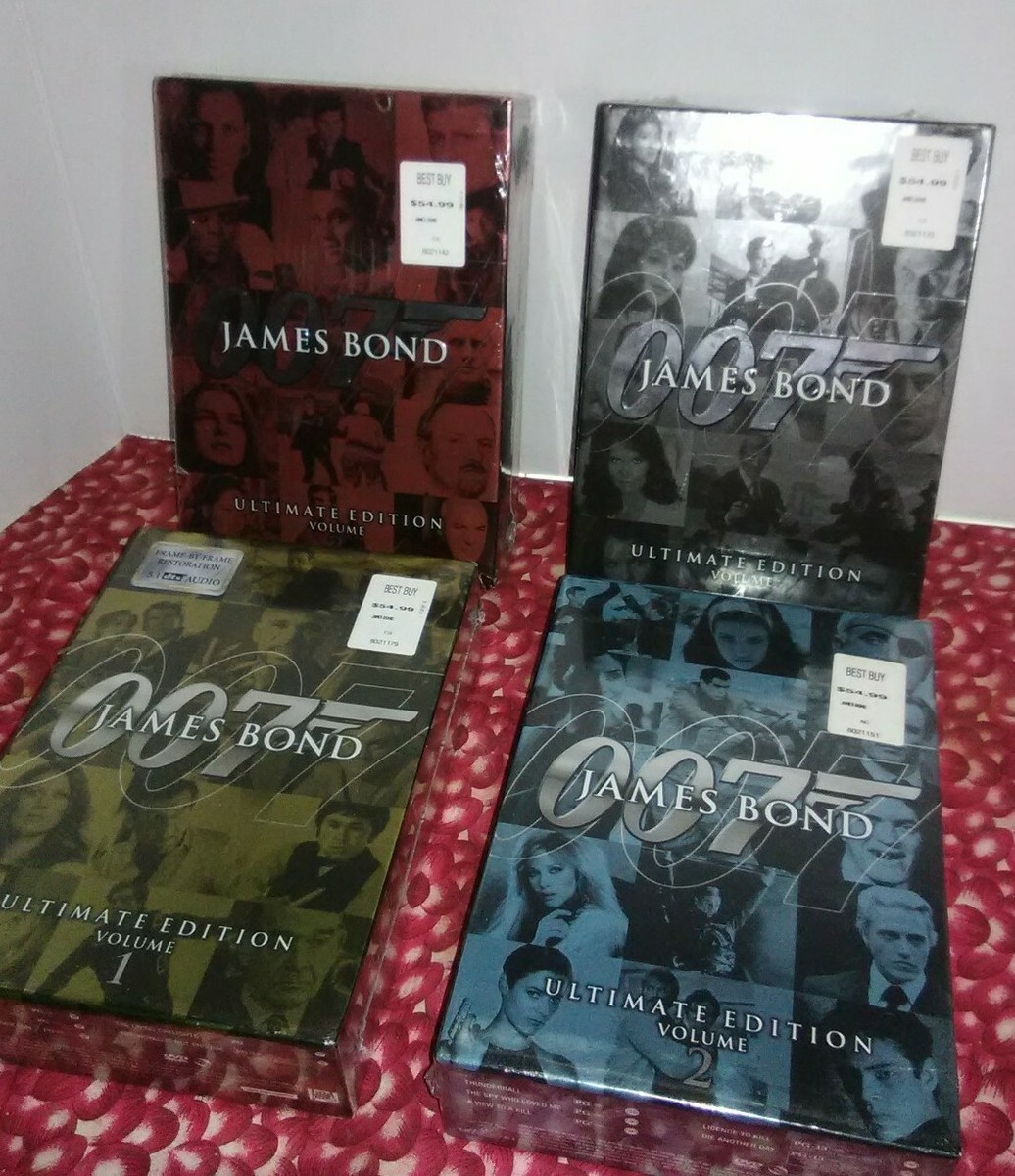 \"JAMES BOND\" 007 DVD25本セット+2作品+特別編集書籍2冊 The James Bond Collection 007 Special Edition 7 DVD Box Set