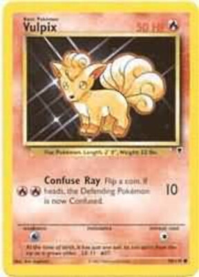 PSA9 Vulpix 2002 ロコン　レジェンダリーコレクション Pokemon Card - Legendary Collection 98/110 - VULPIX (common) - NM