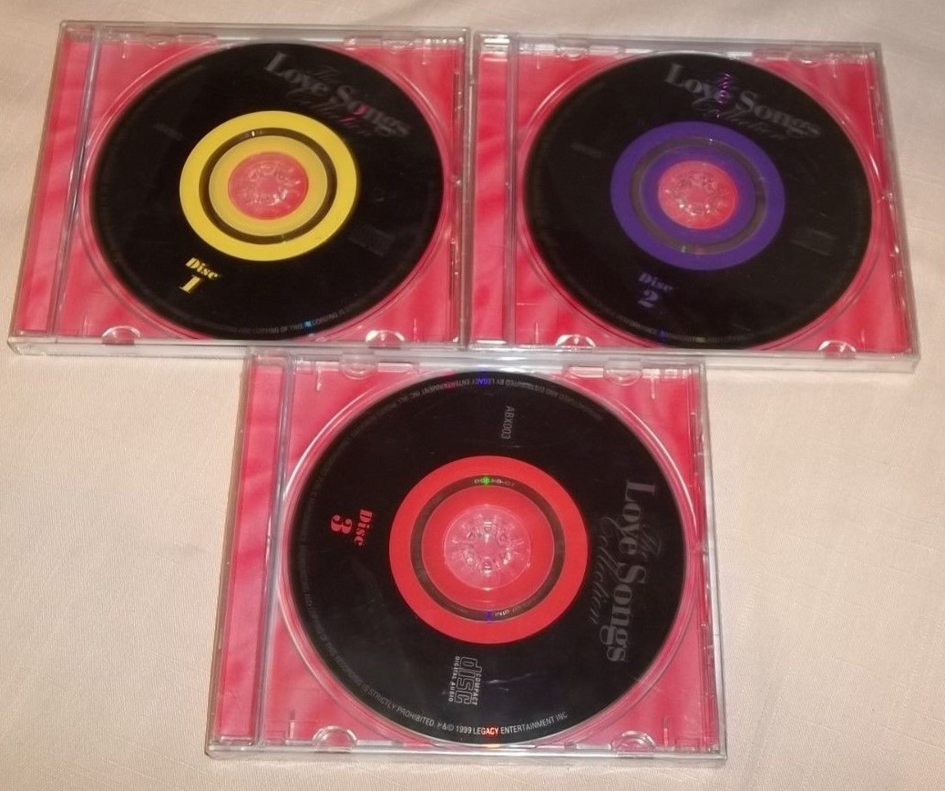 The Love Songs Collection [Box] by Various Artists (CD, 2000, 3 Discs ...