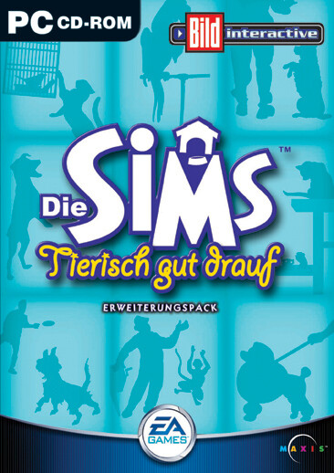 Die Sims: Tierisch gut drauf (PC, 2002, DVD-Box) fur Originalspiel Neue Charakte