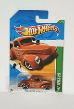 Hot Wheels 2012 Treasure Hunts Series #1 '41 Willys Mtflk Copper w/ MC5s
