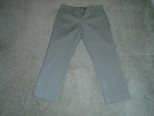 New York  Company 7th Ave Suiting Pinstripe Cropped Pants Size 2