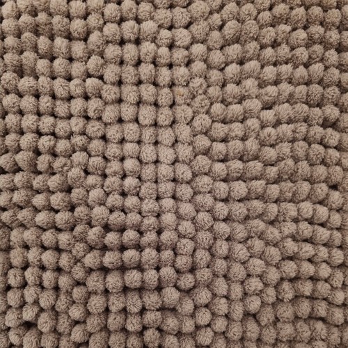 Chenille Bobble Bath Mat Non Slip - 100% Microfibre Easy Care Supersoft Bath Rug - Picture 36 of 90