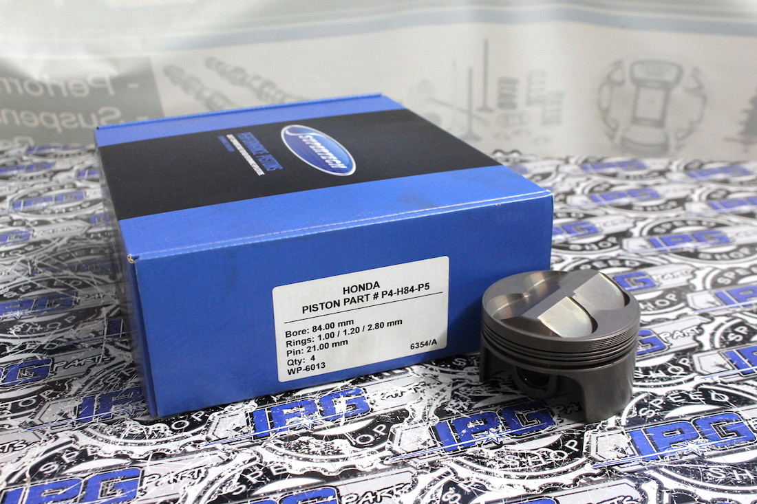 Supertech Pistons for Honda Acura B20 & B16 B18c VTEC CYL Head