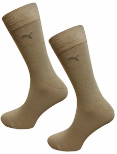 brown puma socks