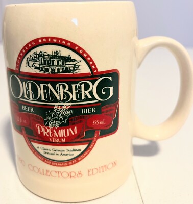 1992 Collector's Edition, Oldenberg Beer Mug/Stein