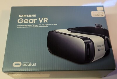 Samsung SM-R322NZWAXAR Gear VR Headset Frost White Powered by Oculus S6 S7 Note5