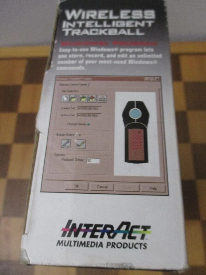 InterAct Wireless Intelligent Trackball mouse RS232 18 Button Remote SV-2010 NEW - Image 4 of 4