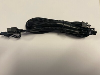 Corsair CP-8920143 Type 4 Sleeved black PCIe cable with pigtail