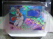 2018 Panini Spectra Player-Worn Patch Jalen Brunson On-Card Auto #'d /99 KNICKS