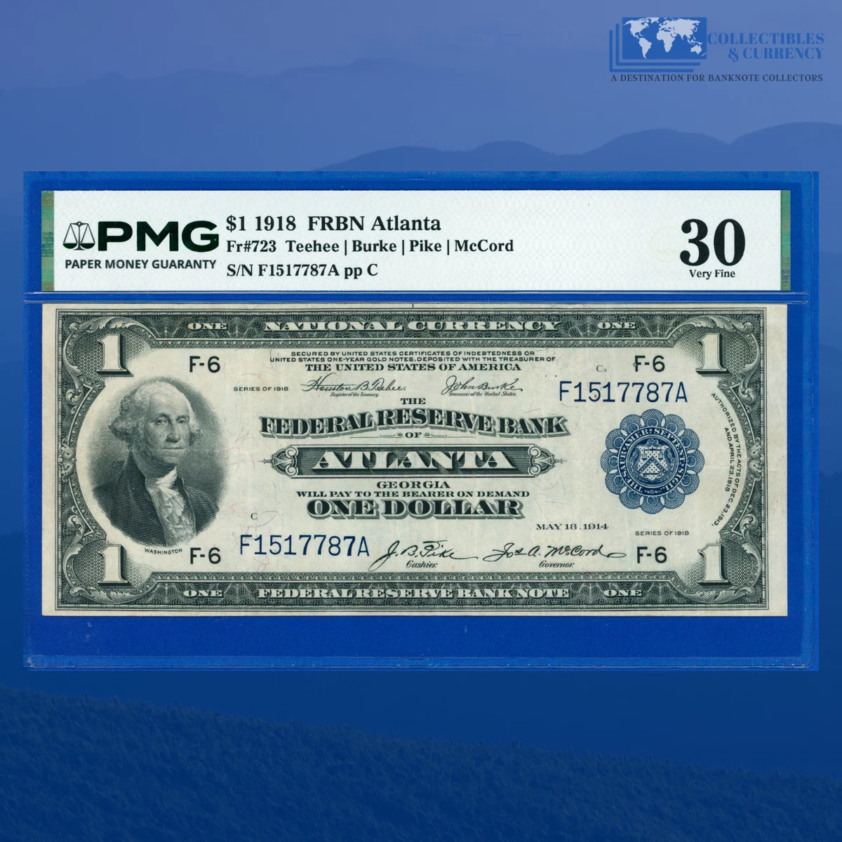 1918 $1 US Federal Reserve Large Notes for sale | eBay