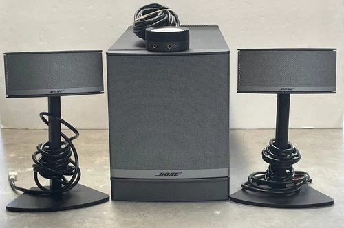 Bose Companion 5 Multimedia Speaker System Silver/Graphite Color