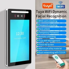 7inch Face Recognition Access Control RFID Attendance Machine Door WiFi TCP/IP