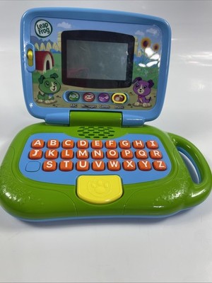 LeapFrog My Own Leaptop Laptop Interactive Green/Blue Computer #19150