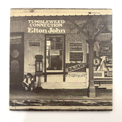 ELTON JOHN Tumbleweed Connection LP UNI 1970 Gatefold w/ Booklet VG+