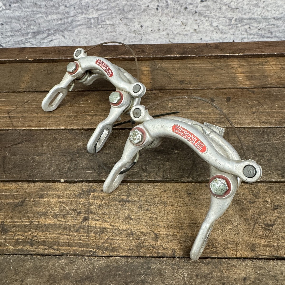 Vintage Weinmann 810 Vainqueur 999 Center Pull Caliper Brakes Set