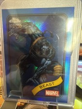 Topps Chrome Beast 2025 Refractor Card #177 Marvel Sapphire Edition /299