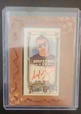 2025 Topps Allen & Ginter Mark Long Framed Mini Auto #/10 red ink